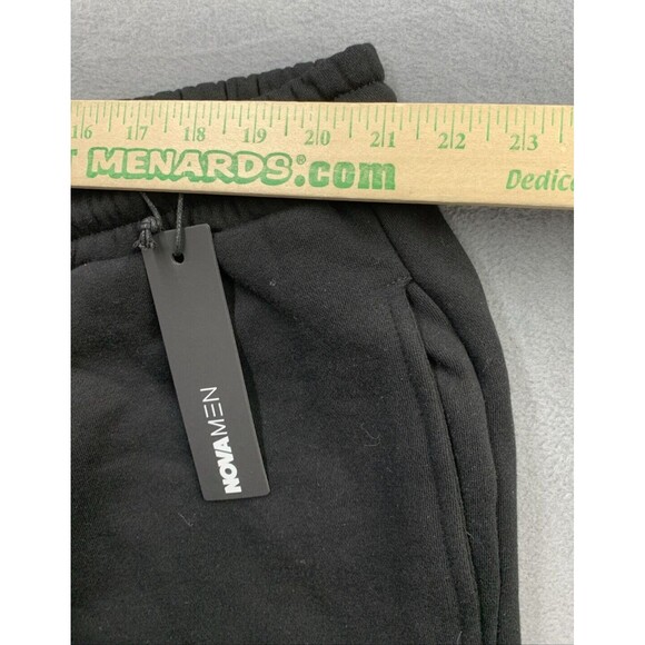 Nova Men Jogger Fleece Sweatpants Men's Size 3XL Black Carpenter Skinny Flared - Picture 4 of 16